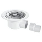 McAlpine 50mm Water Seal Gully with Horizontal Outlet for Sheet Flooring - Polished Stainless Steel Anti-Ligature (TSG50-ANTI/LIG)