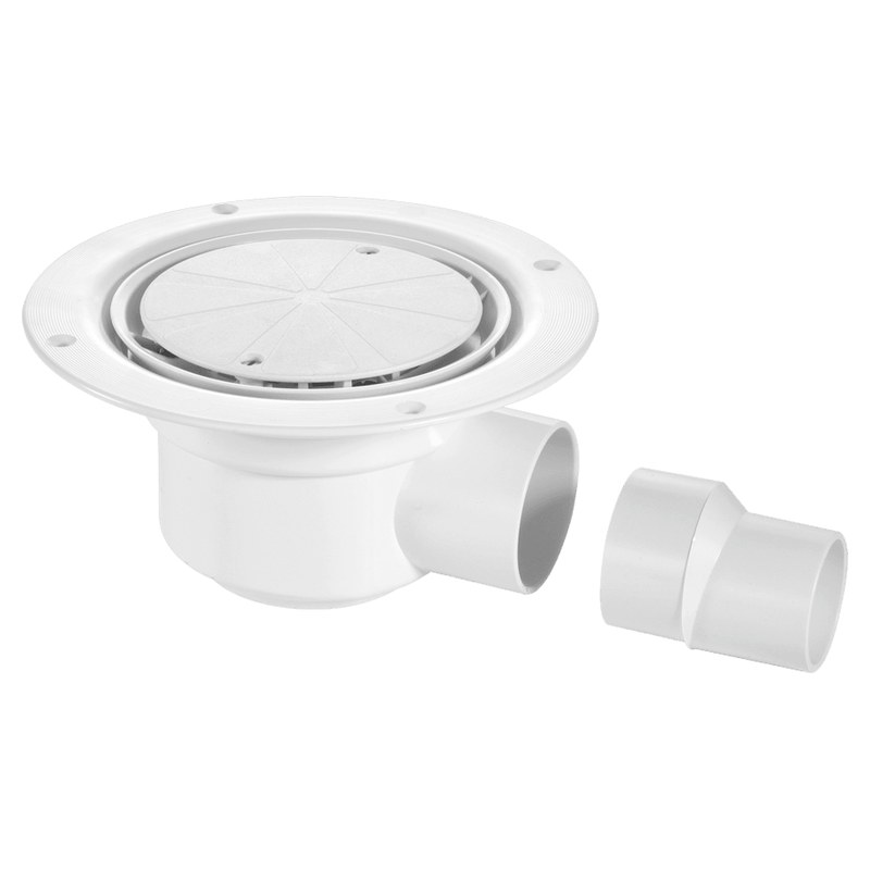 McAlpine 50mm Water Seal Gully with Horizontal Outlet for Sheet Flooring White Plastic (TSG50WH) McAlpine 50mm Water Seal Gully with Horizontal Outlet for Sheet Flooring White Plastic (TSG50WH)