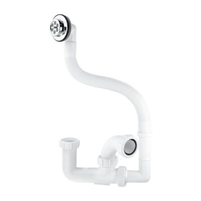 McAlpine 75mm Seal Bath Trap with Flexible Overflow - FJ10