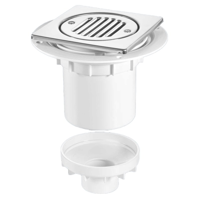 McAlpine 75mm Water Seal Gully with Vertical Outlet for Tiled or Stone Floors - TSG2T6SS McAlpine 75mm Water Seal Gully with Vertical Outlet for Tiled or Stone Floors - TSG2T6SS