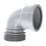 McAlpine 90° Bend Drain Connector - Grey (DC90-GR)