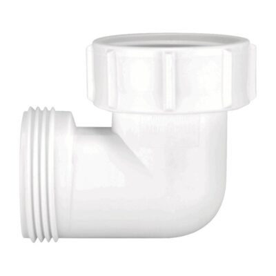 McAlpine 90° Bend - Female Inlet Nut x BSP Male Connector 1½" (T4U)
