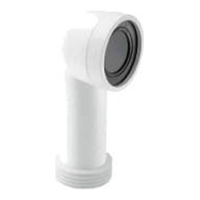 McAlpine 90 Deg Bend Adjustable Length Rigid WC Connector WC-CON8