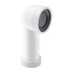 McAlpine 90 Deg Bend Adjustable Length Rigid WC Connector WC-CON8 4 inch - 4