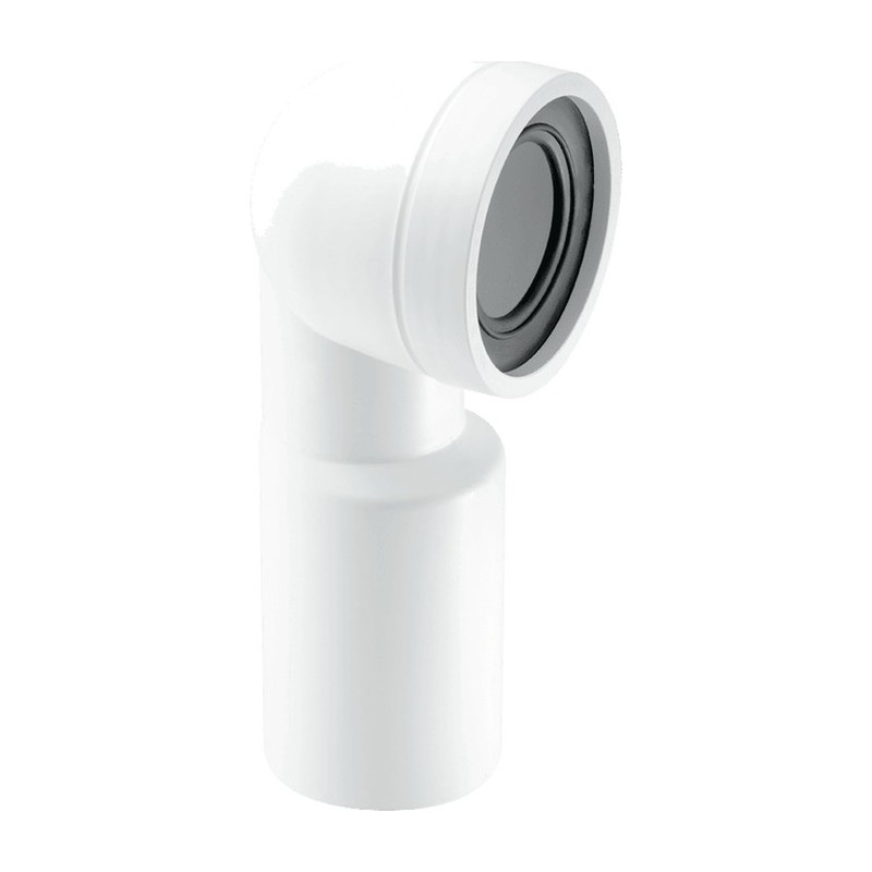 McAlpine 90 Deg Bend Adjustable Length Rigid WC Connector WC-CON9 McAlpine 90 Deg Bend Adjustable Length Rigid WC Connector WC-CON9