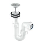 McAlpine Adjustable P Trap with Waste 1 1/4 inch | ASA10W - 1 1/4