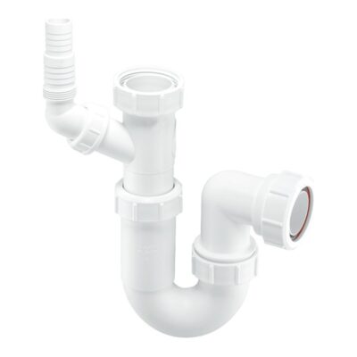 McAlpine Adjustable Sink Trap with Swivel Nozzle WM15