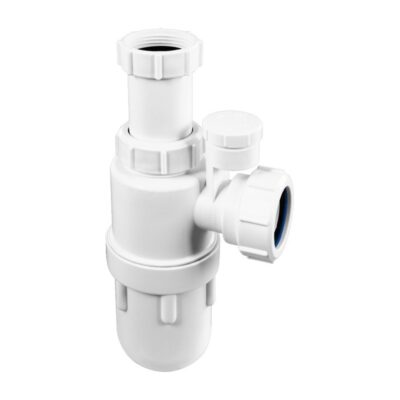 McAlpine Anti-Syphon Bottle Trap Incorporating Silicone Valve - A10AV-SV