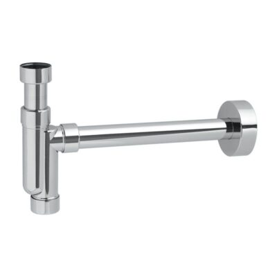 McAlpine Chrome Plated Basin Kit with Plastic Tubular Trap - TA32UK-CB