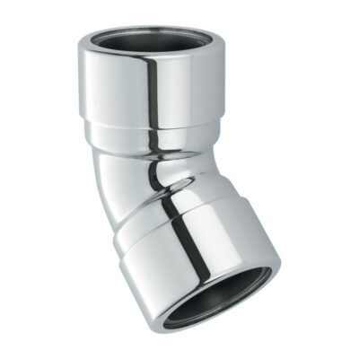 McAlpine Chrome Plated Brass 135° Compression Bend 1¼" (35B-CB)