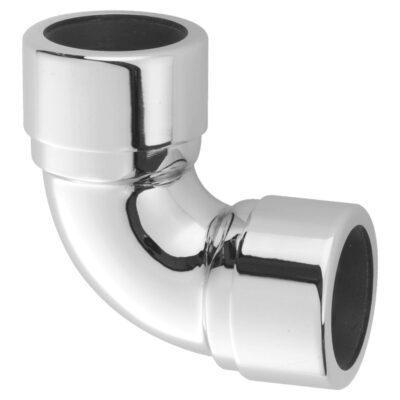 McAlpine Chrome Plated Brass 90° Compression Bend - 35A-CB
