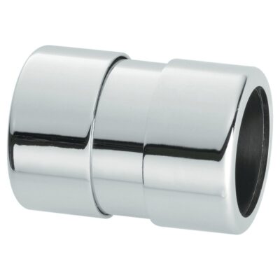 McAlpine Chrome Plated Brass Compression Straight Connector - 42G-CB