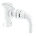 McAlpine Complete Screened Tank Overflow Connector - 1½