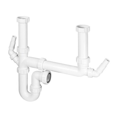 McAlpine Double Bowl Sink Kit 1 1/2 inch