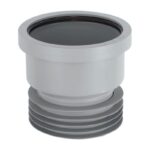 McAlpine Drain Connector 4 inch | DC1-GR - Grey - 4