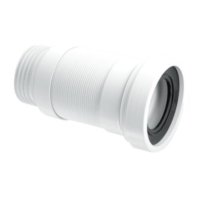 McAlpine Straight Flexible WC Connector WC-F26S