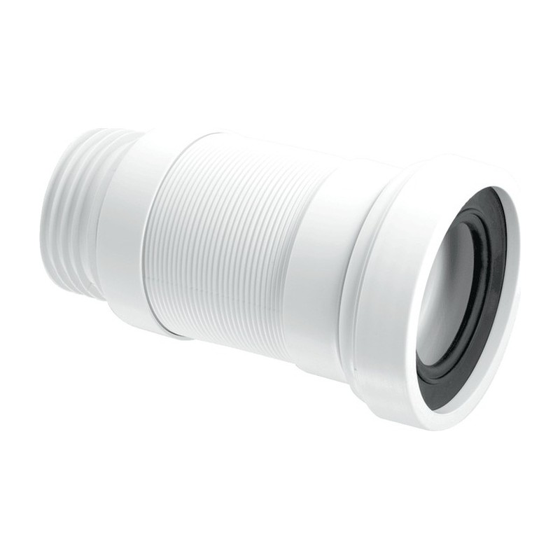 McAlpine Straight Flexible WC Connector WC-F26S McAlpine Straight Flexible WC Connector WC-F26S