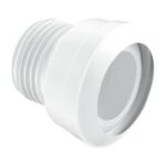 McAlpine Straight Macfit WC Connector 3 1/2 inch | MAC-3 - 3 1/2
