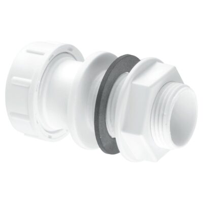 McAlpine Straight Overflow Tank Connector - R4M