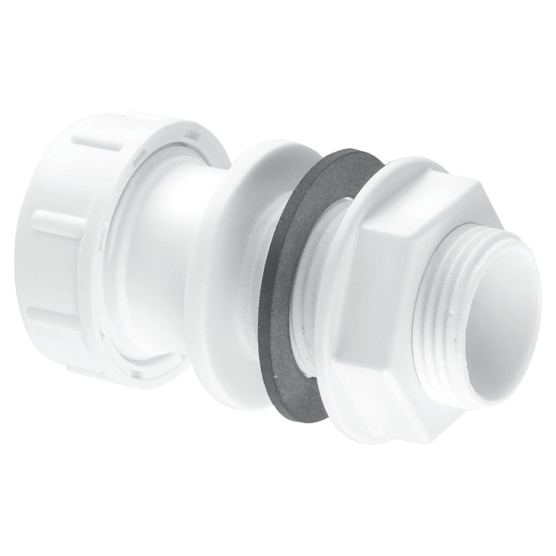 McAlpine Straight Overflow Tank Connector - R4M McAlpine Straight Overflow Tank Connector - R4M