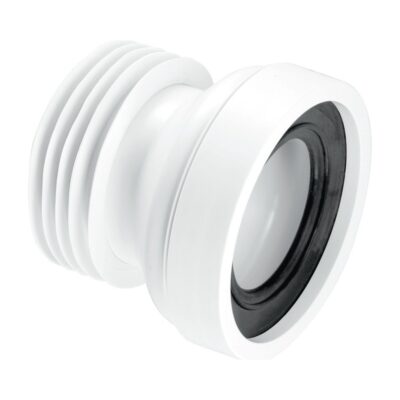 McAlpine Straight Rigid WC Pan Connector WC-CON1