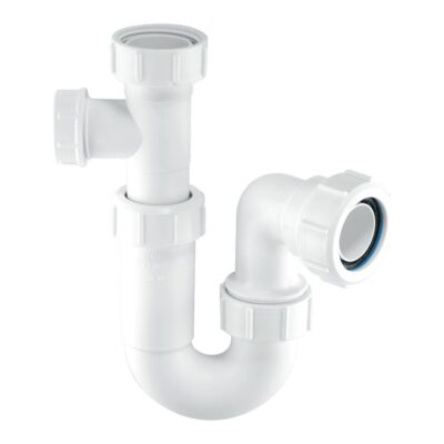 McAlpine Tubular Swivel Basin Trap with 19/23mm Pipe Connection