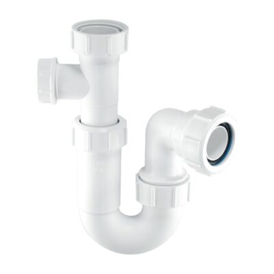 McAlpine Tubular Swivel Basin Trap with 19/23mm Pipe Connection