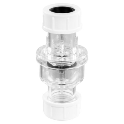 McAlpine Tunvalve Straight Through (Clear) - TUN5-CL