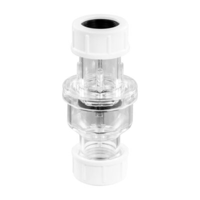 McAlpine Tunvalve Straight Through (Clear) - TUN5-CL