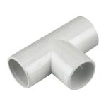FloPlast Overflow Tee - OS13 21.5mm - 21.5mm - White