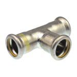 Pegler XPress SSG24 Gas Stainless Steel Equal Tee 15mm to 108mm - 15mm