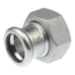 Pegler Yorkshire SS68FF Xpress Stainless Steel Flat Faced Union 22mm to 54mm - 35mm x 1 1/2