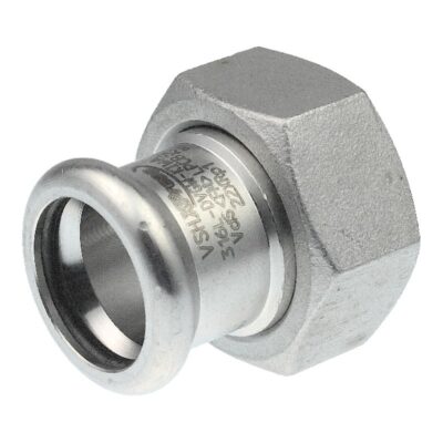 Pegler Xpress Stainless Flat Face Union stainless steel press fit fitting