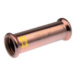 Pegler XPress Press-Fit Gas Copper Slip Coupling 15mm to 108mm - 15mm