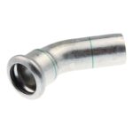 Pegler XPress SS21S Stainless Steel Street Elbow 45 Degree 15mm to 54mm - 15mm