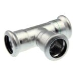 Pegler Yorkshire SS24 XPress Stainless Steel Equal Tee 15mm to 54mm - 15mm