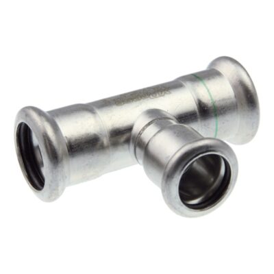 Pegler Yorkshire SS25 XPress 316 stainless steel reduced branch tee press fit 22mm to 54mm