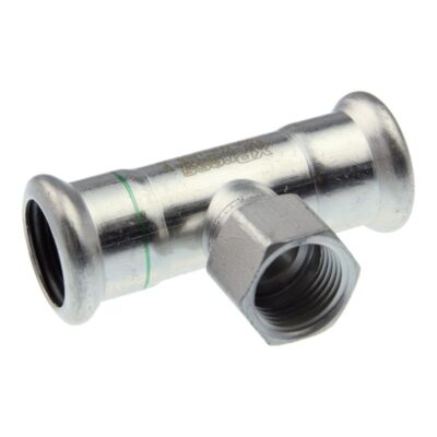 Pegler Yorkshire SS30 XPress 316 stainless steel female branch tee press fit 15mm to 54mm