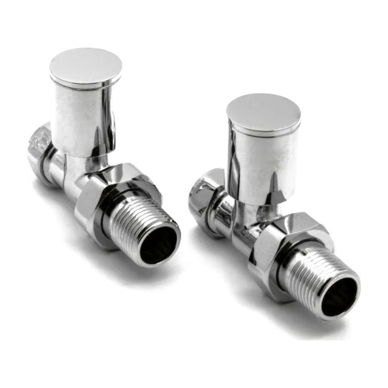 Portland TRV Set 15mm Straight Chrome Portland TRV Set 15mm Straight Chrome