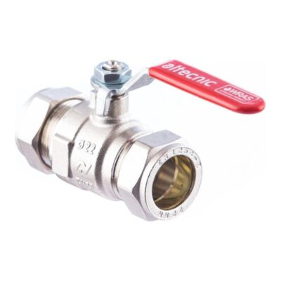 Red Lever Ball Valve