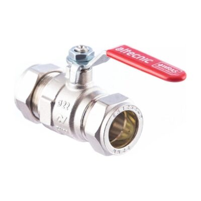 Red Lever Ball Valve