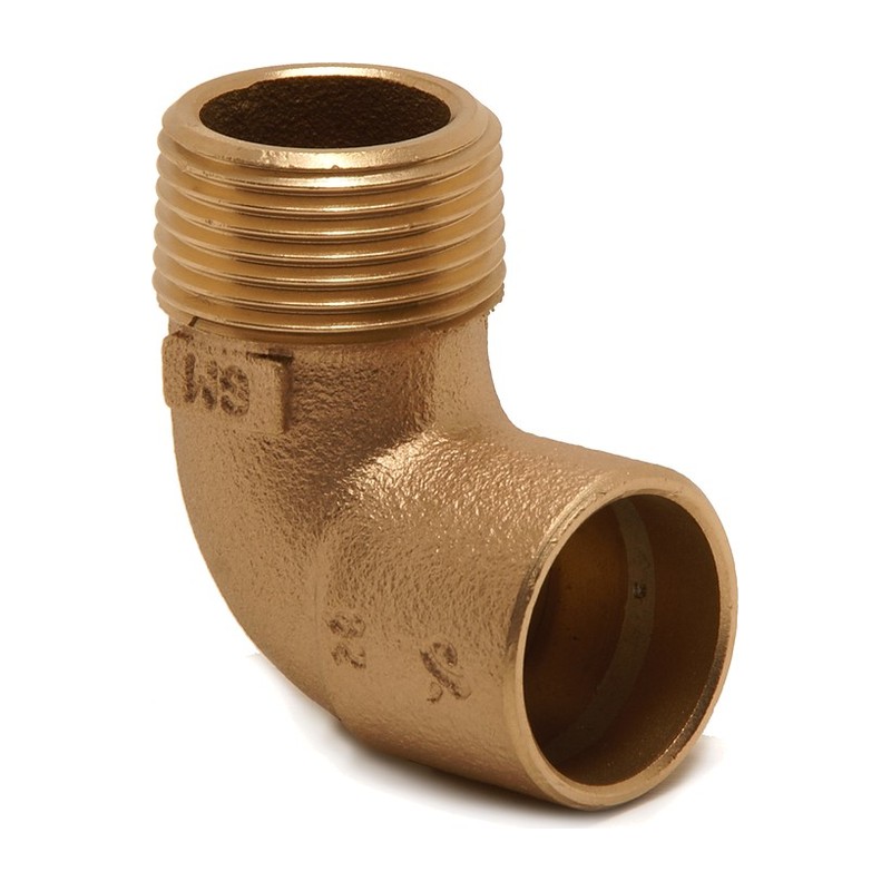 Solder Ring Male Elbow 90 Deg Solder Ring Male Elbow 90 Deg, Plumb Parts Glasgow