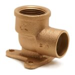 Solder Ring Wall Plate Elbow 15mm to 22mm - 15mm-x-1-2