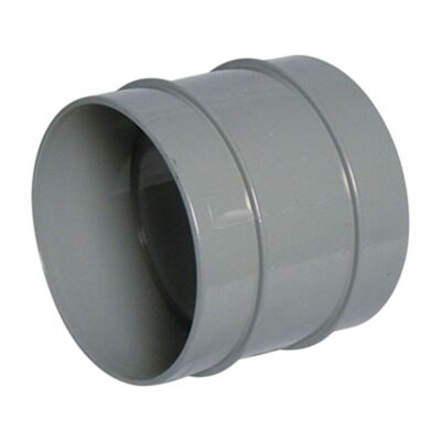 FloPlast Solvent Soil Double Socket Coupler SS106, Plumb Parts Glasgow