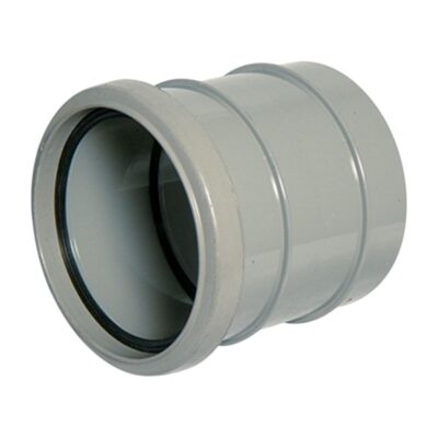 FloPlast Solvent Soil Single Socket Coupler SS107, Plumb Parts Glasgow