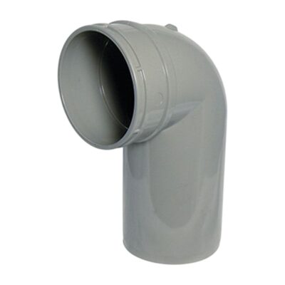 FloPlast Solvent Soil 90° Spigot/Socket Bend SS168, Plumb Parts Glasgow