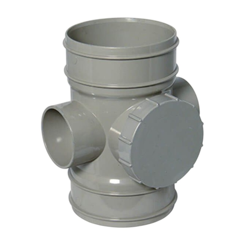 FloPlast Solvent Soil Double Socket Access Pipe SS275 FloPlast Solvent Soil Double Socket Access Pipe SS275, Plumb Parts Glasgow