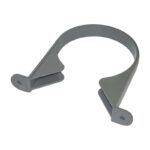 FloPlast Solvent Soil Pipe Clip - SS82 110mm - 110mm - Olive Grey
