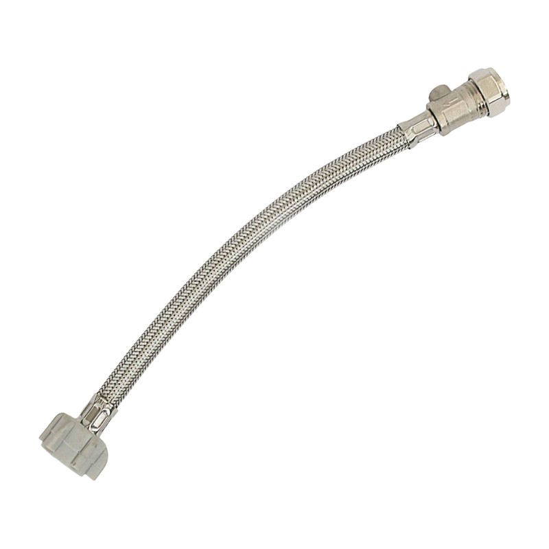 VIVA FLEXIBLE HOSE 1/2″ NYLON X 15mm X 300mm WITH ISOLATOR – SSH2/D VIVA FLEXIBLE HOSE 1/2″ NYLON X 15mm X 300mm WITH ISOLATOR – SSH2/D