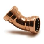 Tectite Sprint Elbow 45 Degree 15mm to 22mm - 22mm